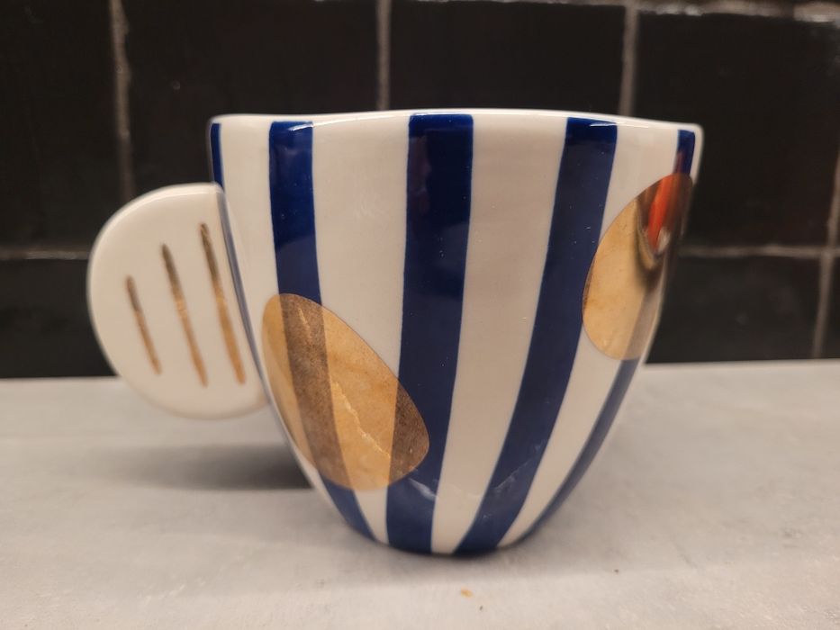 Duka duży kubek paski