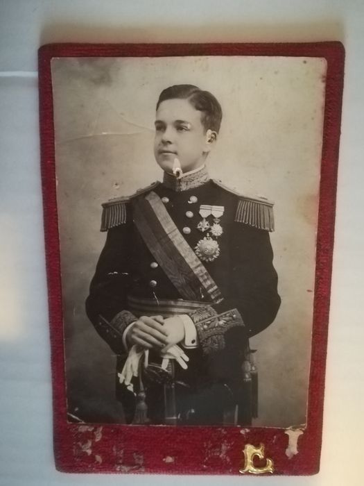El Rei D. Manuel II  (postal antigo) )