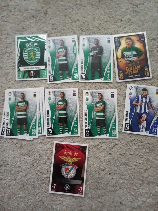 Cartas match Attax 23/24