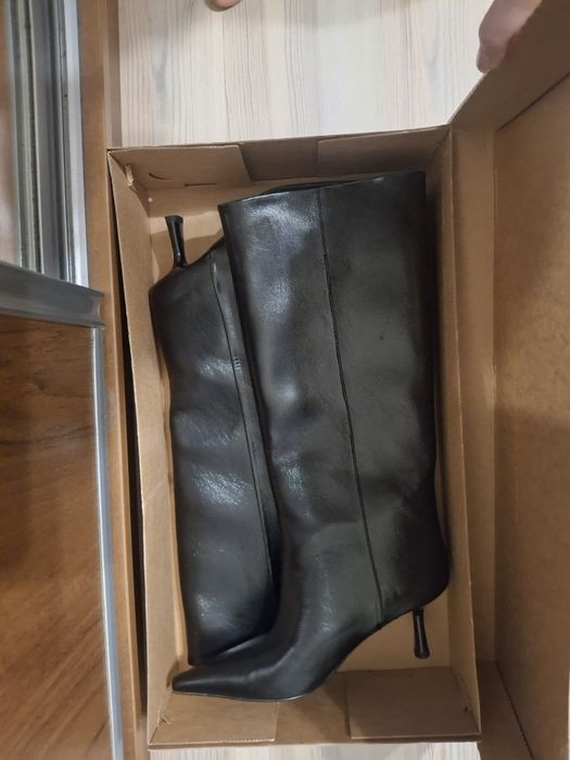 Сапоги чоботи кіттен хіллс H&M