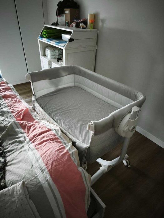 Berço co-sleeping com colchão incluído