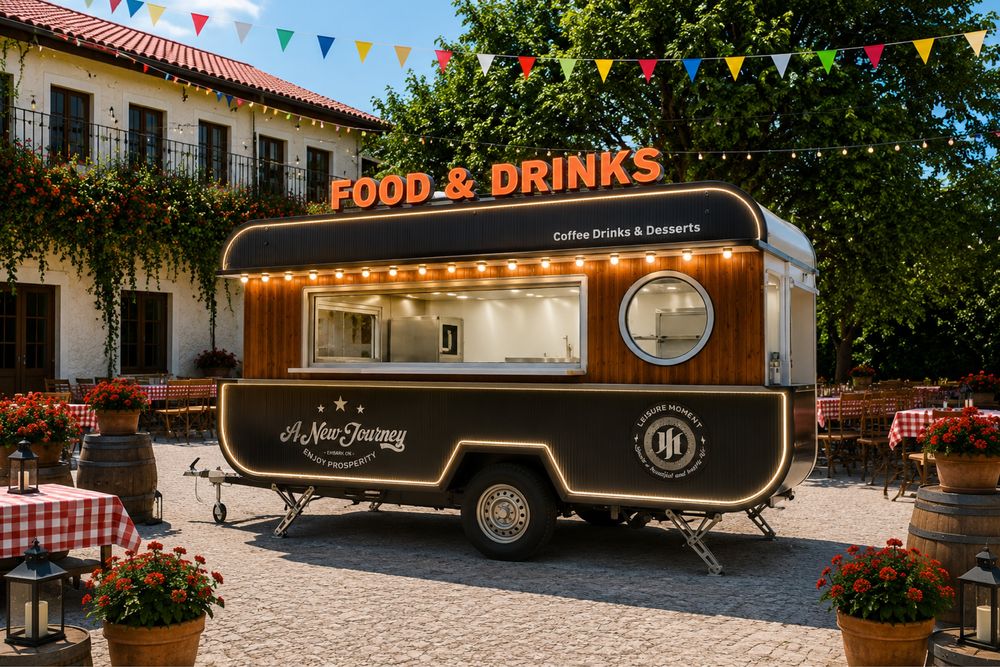 Aluguer  e Venda de foodtrucks para eventos.