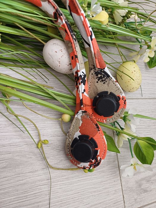 Krótkie uchwyty w kolorowe maki do torebki O Bag Mini