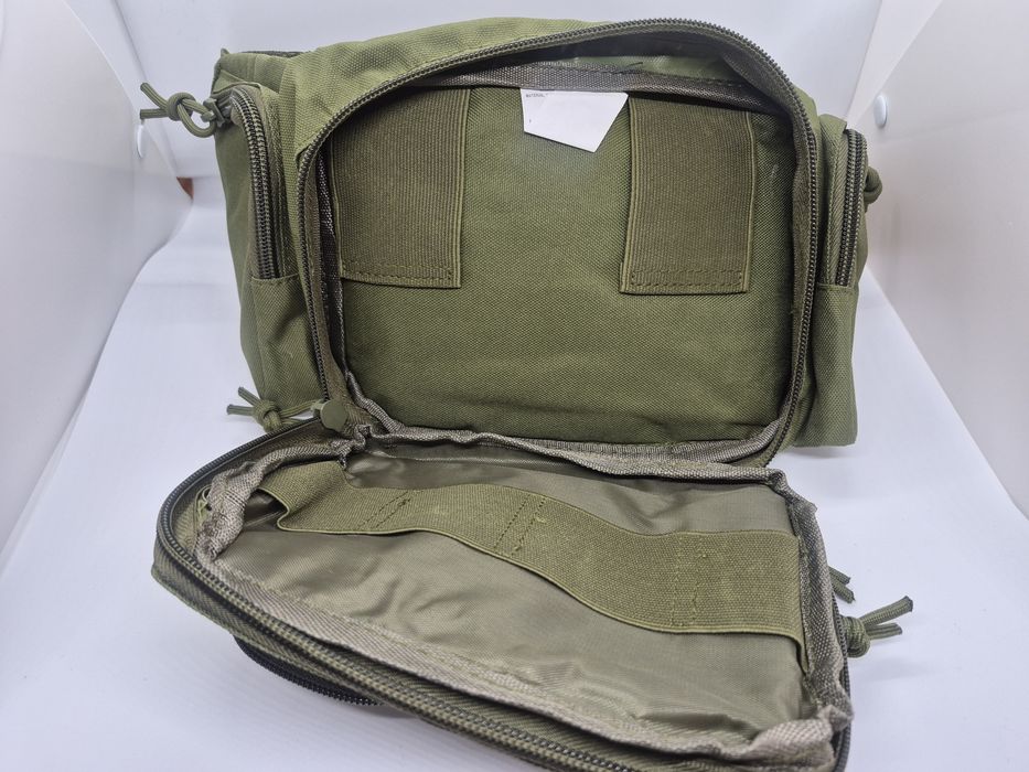Nerka taktyczna oliwkowa EDC/MOLLE – pojemna, stan bardzo dobry