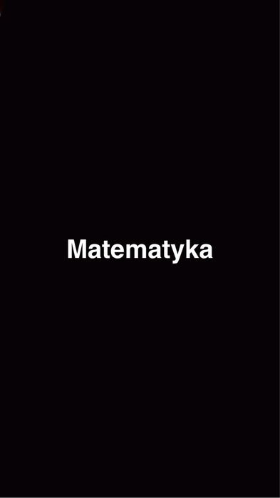 Korepetycje z matematyki