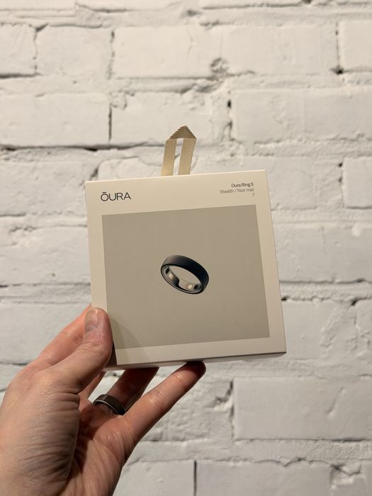 Oura ring 5 size 7 stealth / noir mat ОРИГІНАЛ, повністю нове