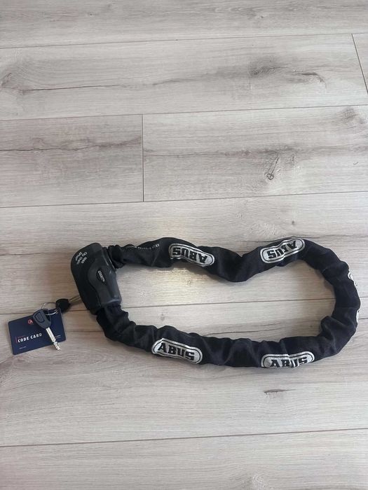 Abus Łańcuch Granit City Chain X-Plus 1060 zapięcie rowerowe kłódka na klucz