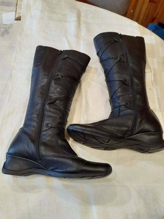 ь сапоги женские кожаные р 37