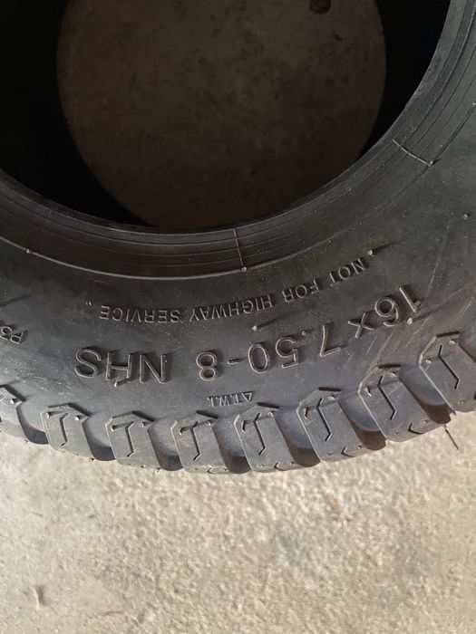 2x 16/7.5r8 Wanda (kostka)