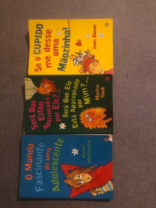 Três livros da Coleção Clube das Amigas