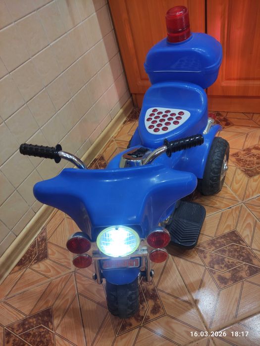 Мотоцикл дитячий транспорт,  літієвий акумулятори