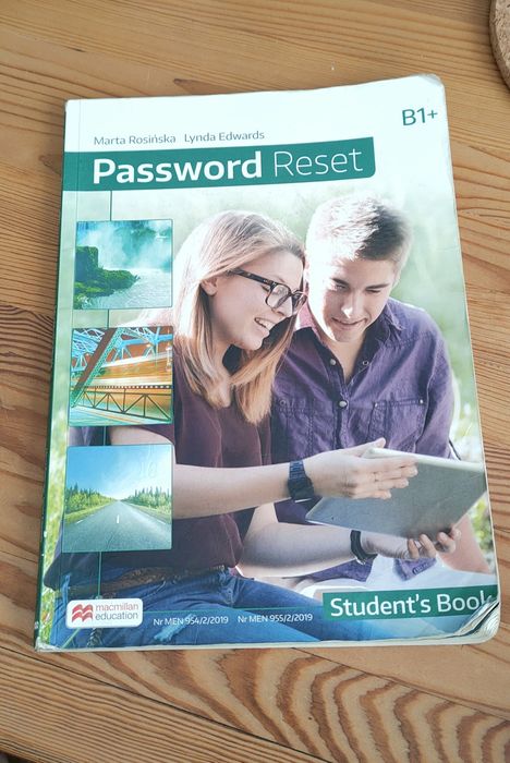 Password Reset B1+, podręcznik
