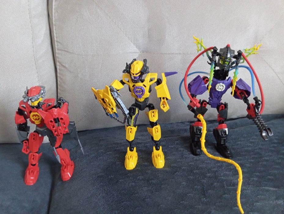 6 set  de Lego bionicle