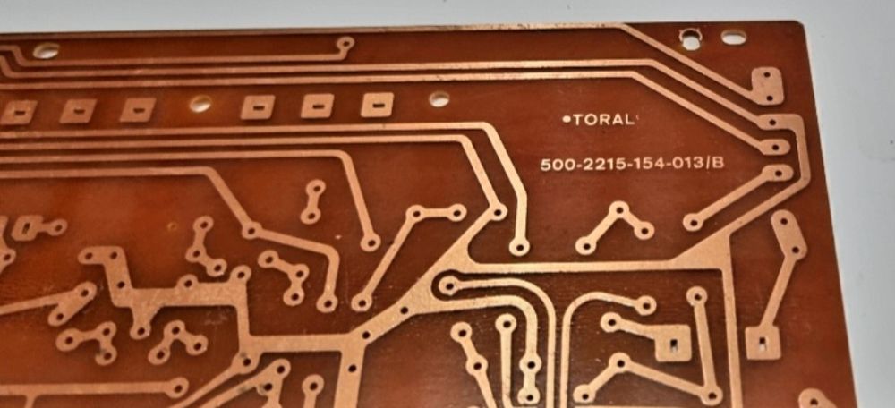 Stare komputerowe płytki Toral