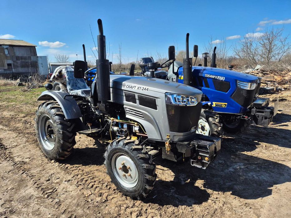 Трактор Гарден Скаут 244 ХТ редукторный мост 2025 года