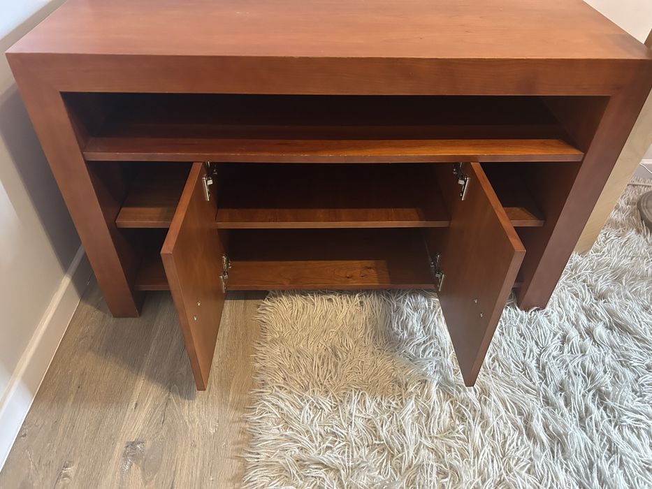 Movel televisao cerejeira maciço