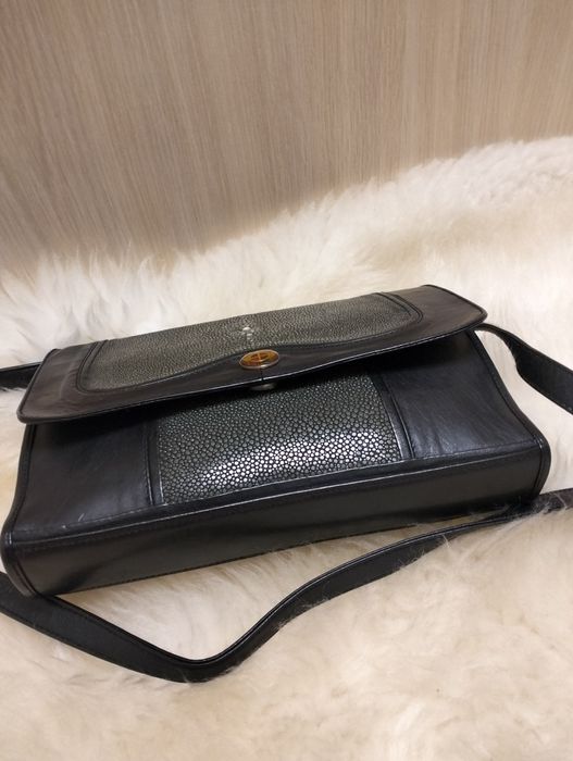 Розкішна сумка Gangidi  шкіра ската