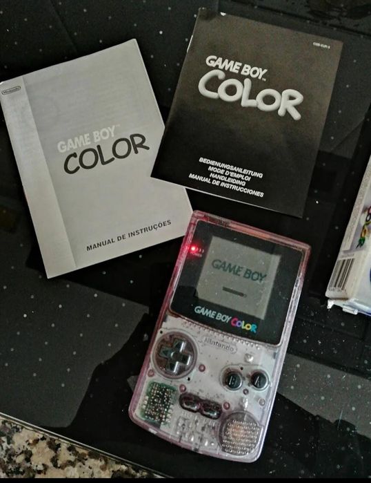Game boy color transparente