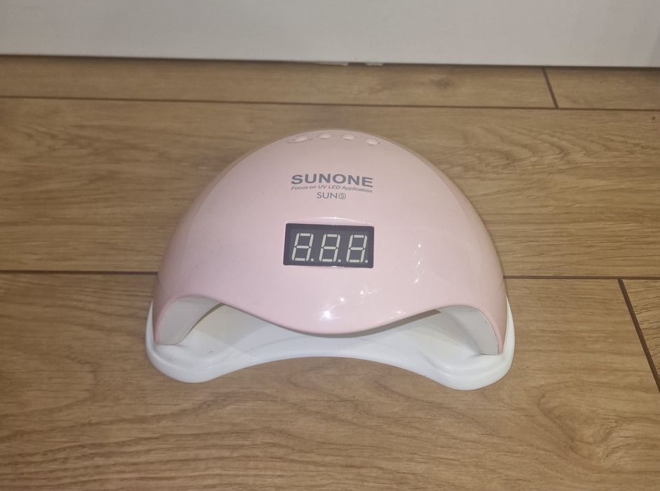 Lampa UV Led do paznokci Sunone Sun5 48W Różowa