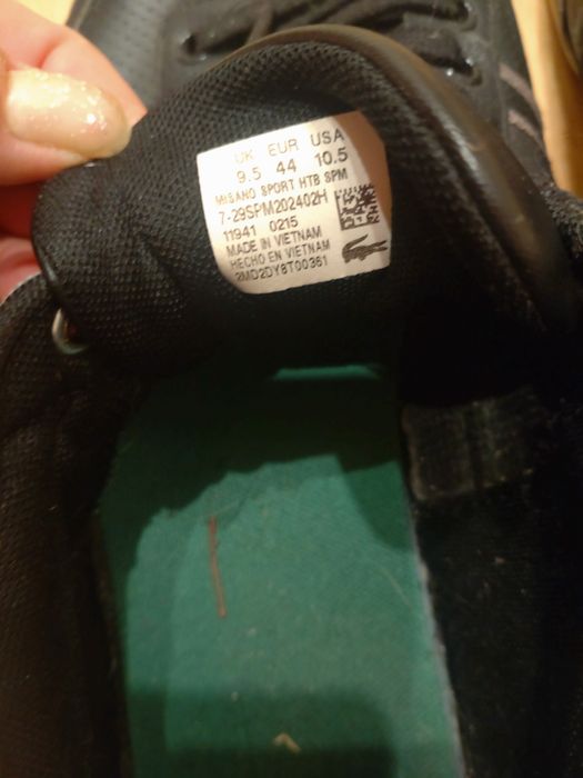 Męskie sneakersy Lacoste Misano Sport HTB