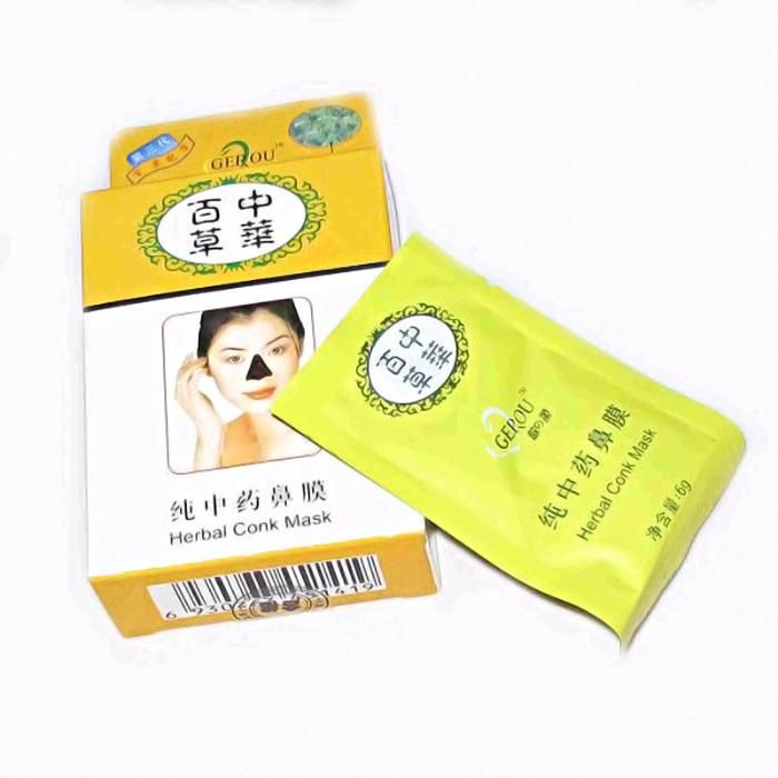 Mascara ervas para remover os pontos negros Herbal Conk Mask