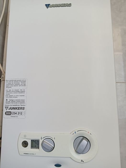 Vendo esquentador Junkers ventilado 11L gás natural em muito bom estado