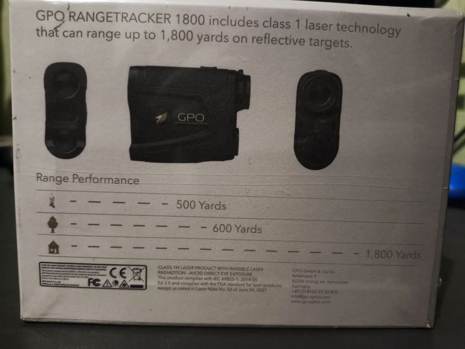 Ручний далекомір GPO rangetracker 1800