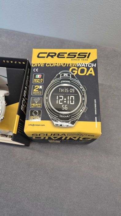 Komputer nurkowy Cressi Goa nurkowanie techniczne