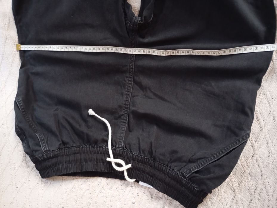 H&M S-M wygodne NOWE elastyczne spodnie joggersy czarne