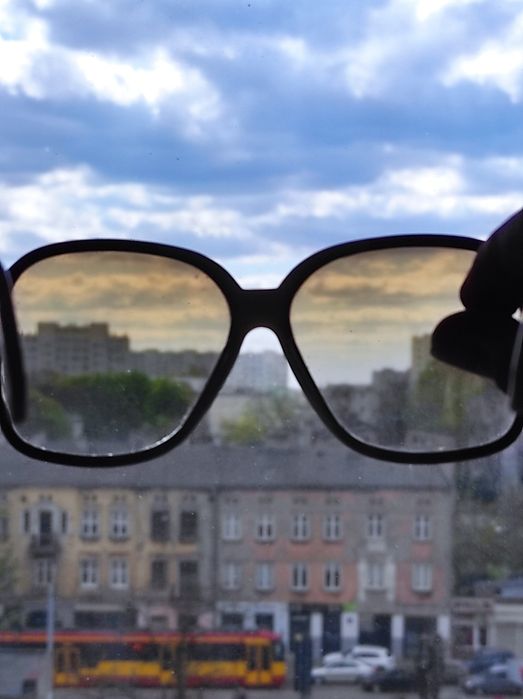 Okulary przeciwsłoneczne Opta Katowice model Rosa okres PRL