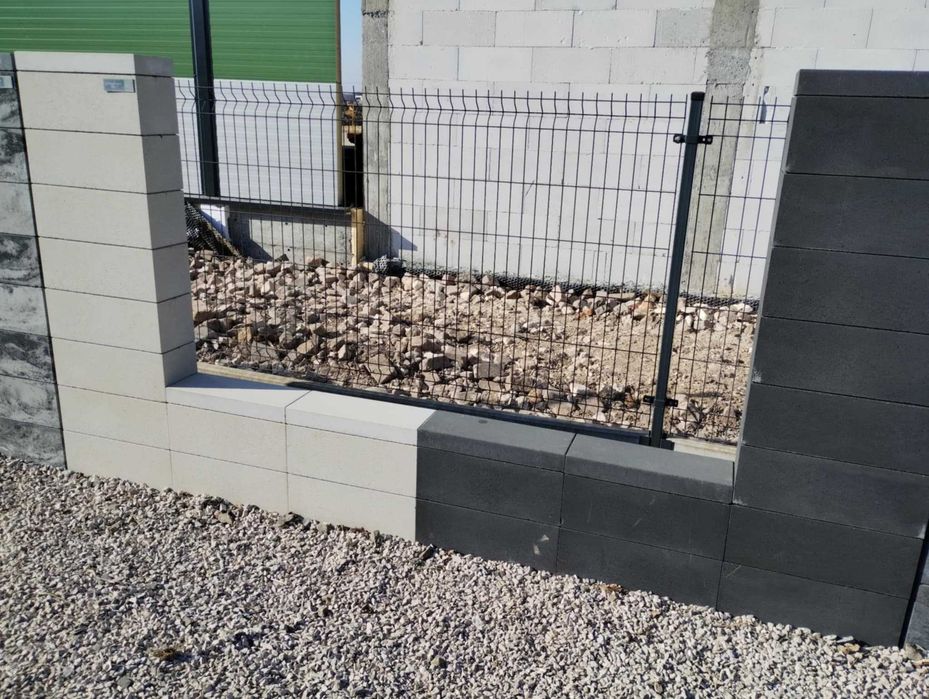 Pustaki ogrodzeniowe Rezydencja SOLO BRUK-BET 100x19x19 Rustical Biały