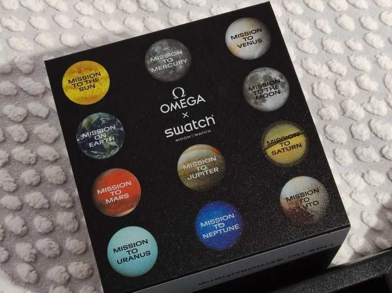 Nowy zegarek Omega Mission to the Moon Black (oryginał)