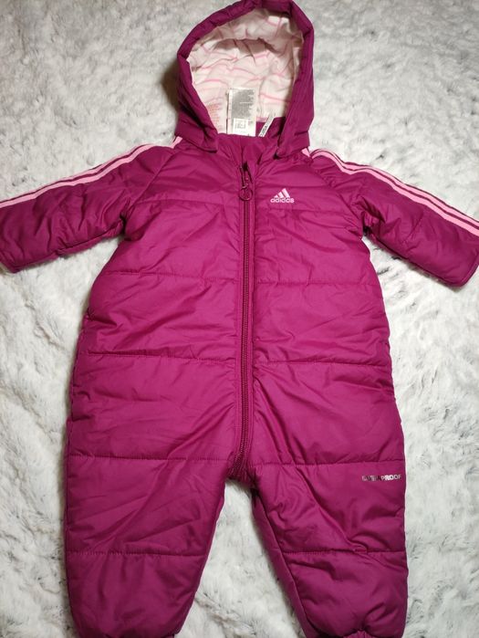 Kombinezon zimowy dla dziewczynki, rozmiar 3 miesiące