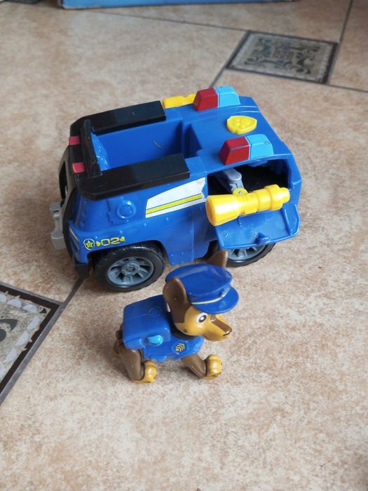 Щенячий Патруль , гонщик та Поліцейська Машина Paw Patrol