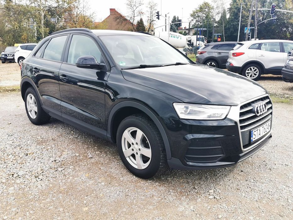 Audi Q3 Bi-xenony # ledy # nawigacja # klimatronik # serwis # bezwypadkowe