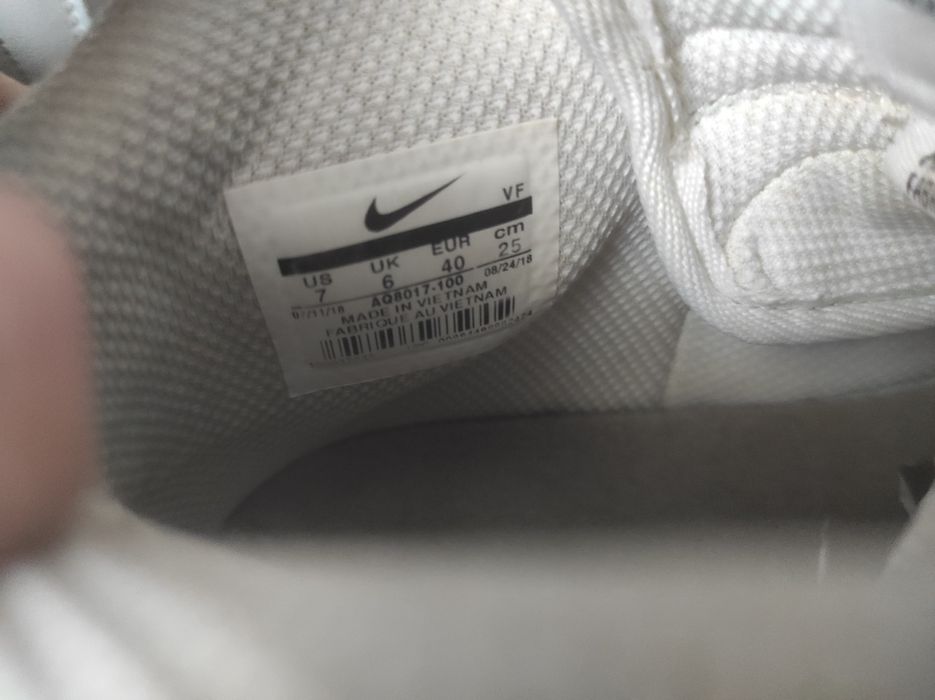 Nike Air Force 1 Mid Supreme NBA White