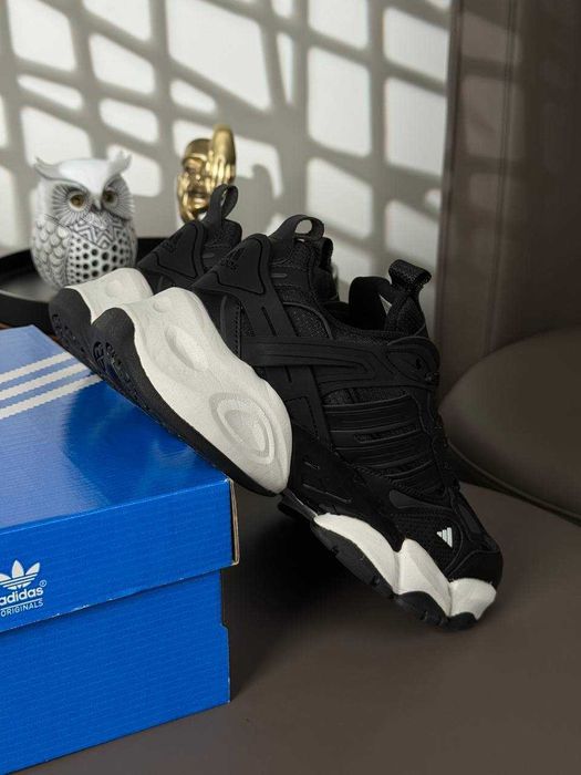!ТЕРМО! Adidas XLG Runner Deluxe GTX Black White 41 42 43 44 45