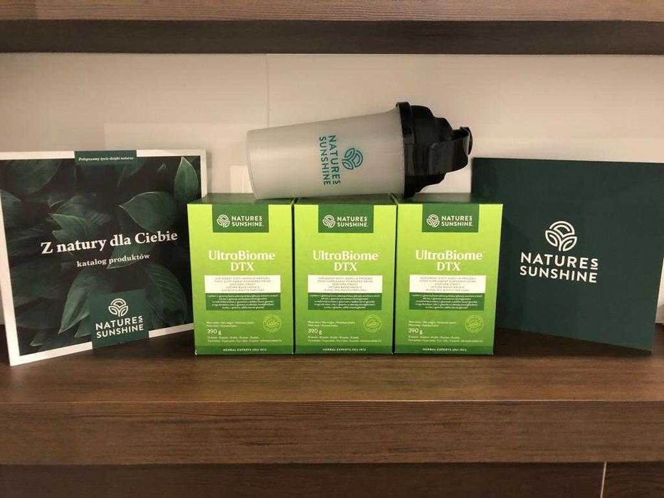 3-PAK UltraBiome DTX & Shaker od Nature's Sunshine