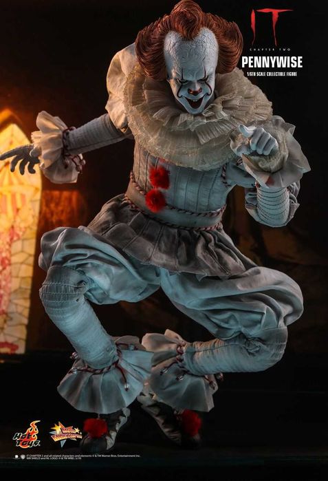HOT TOYS IT Chapter Two Pennywise 1/6th Scale Collectible Figure.64740413469698124