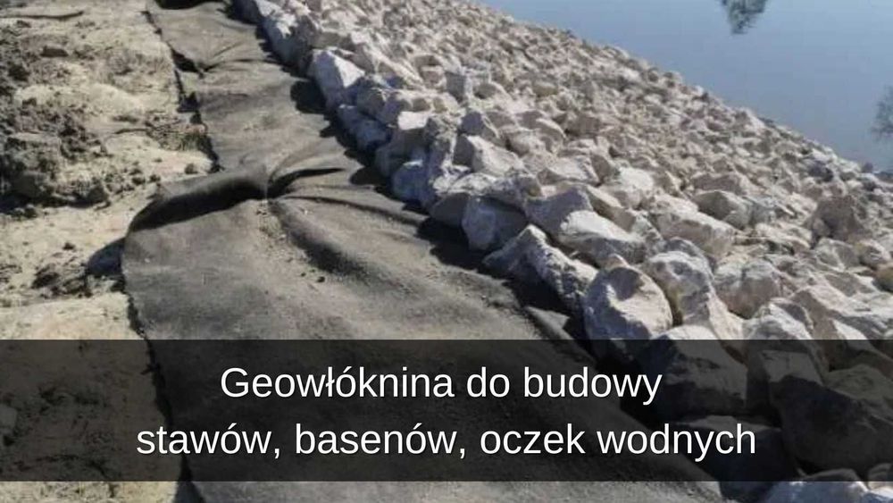 Geowłóknina Drogowa włóknina seperacyjna drenaż atestowana