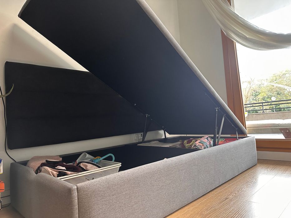 Sommier 90x190 estrado elevatório | Colchão incluído