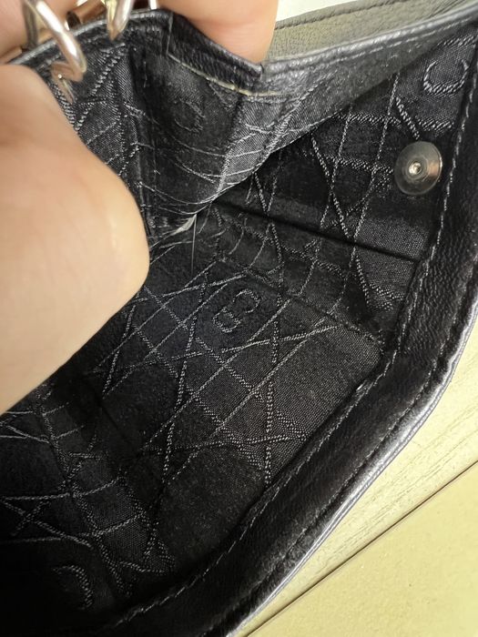 Кожаный кошелёк Christian Dior оригинал винтаж