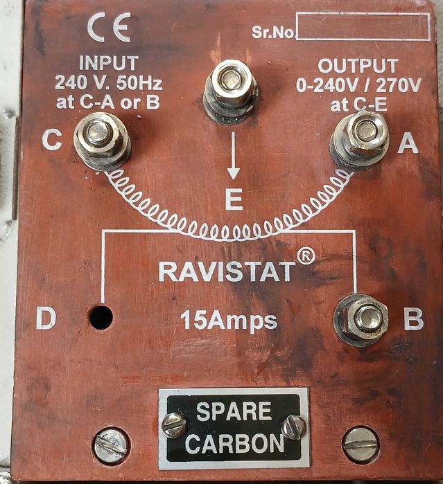 Autotransformator Tufvassons KIEA15