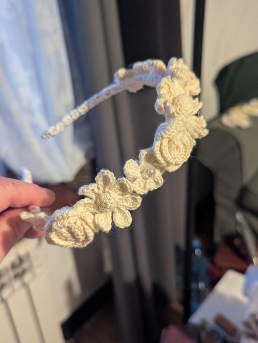 Opaska na szydełku hand made