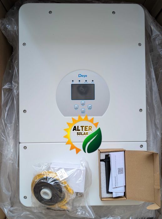 ‼️‼️‼️Гібридний однофазний інвертор Deye SUN-12K-SG02LP1-EU-AM3 + WiFi