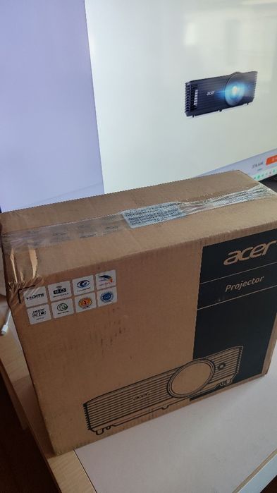 Projetor Acer X1328Wi DLP 4500 ANSI Lumens Wi-Fi — NOVO E SELADO