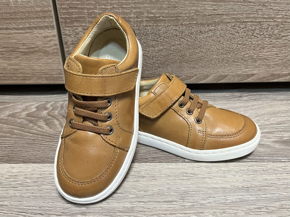 Шкіряні кросівки, низькі кеди, мокасини Jacadi, 27 розмір, 17 см