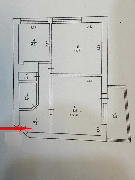 Супер!Сдается М.Вокзальна 25 мин.ходу.2-х комнатная ул.Карела Чапика15