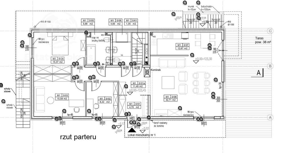 Nowoczesny dom 330 m²