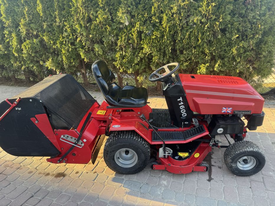 Kosiarka traktorek Westwood T1600 V2 Briggs | Zamiatarka | MTD, IGŁA